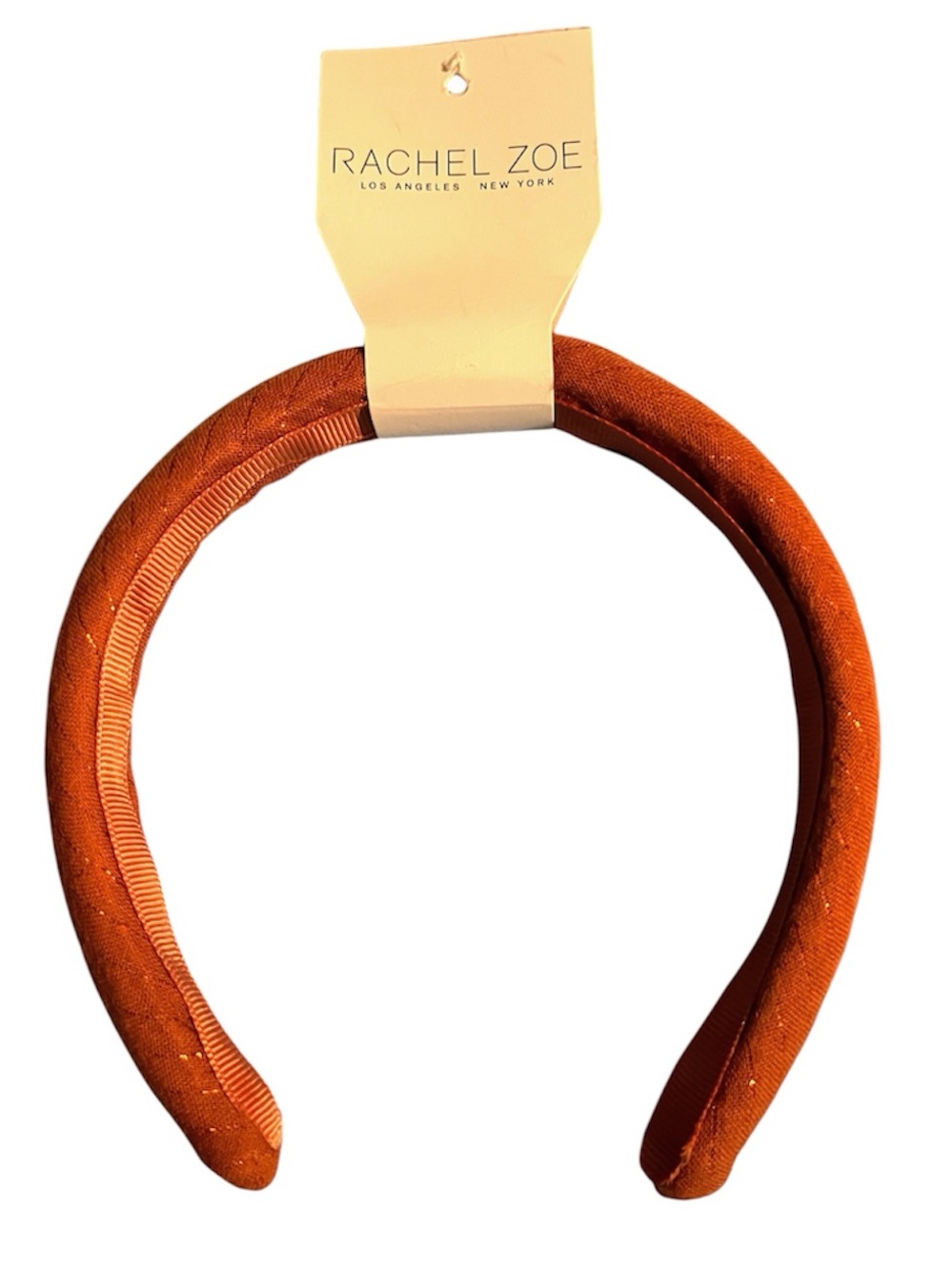 Rachel Zoe Padded Headband in Rust